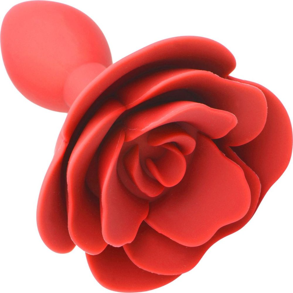 Butt Plugs & Probes | Booty Bloom Silicone Rose Butt Plug – Small