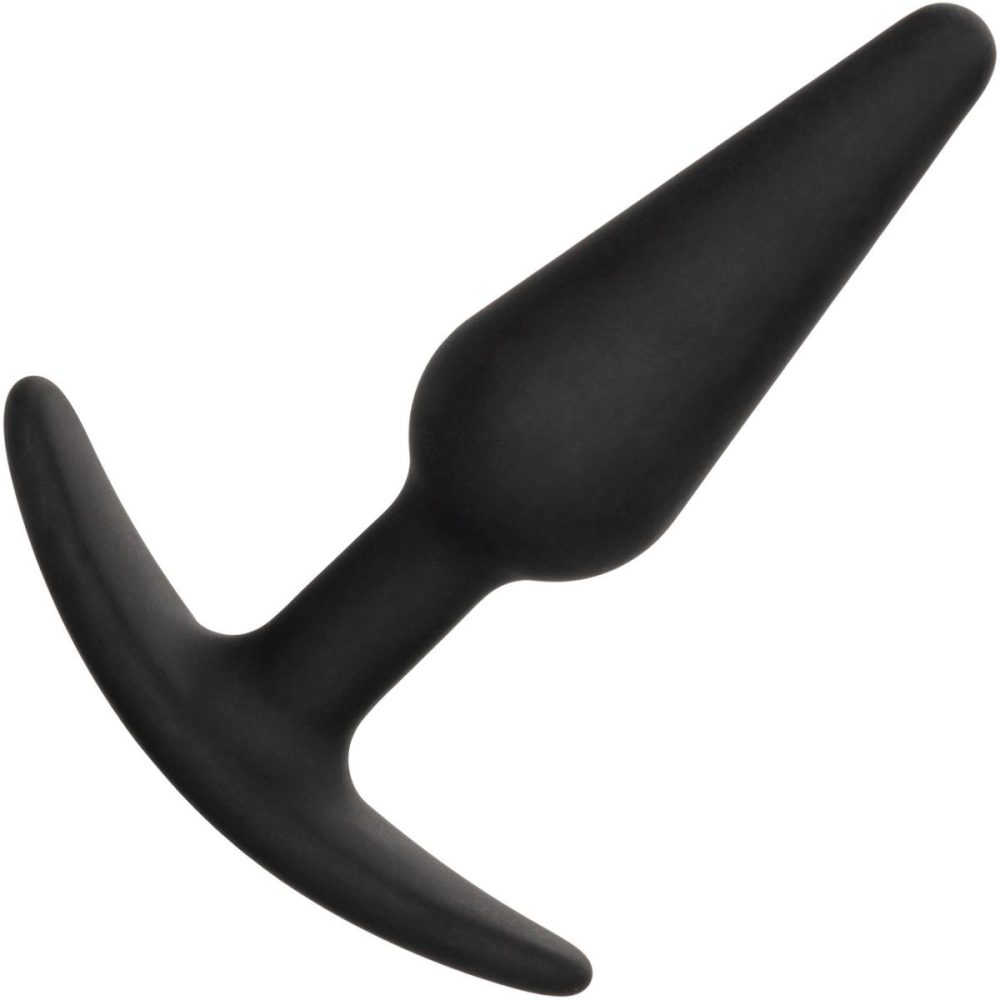 Butt Plugs & Probes | Boundless Slim Plug Silicone Butt Plug – Black