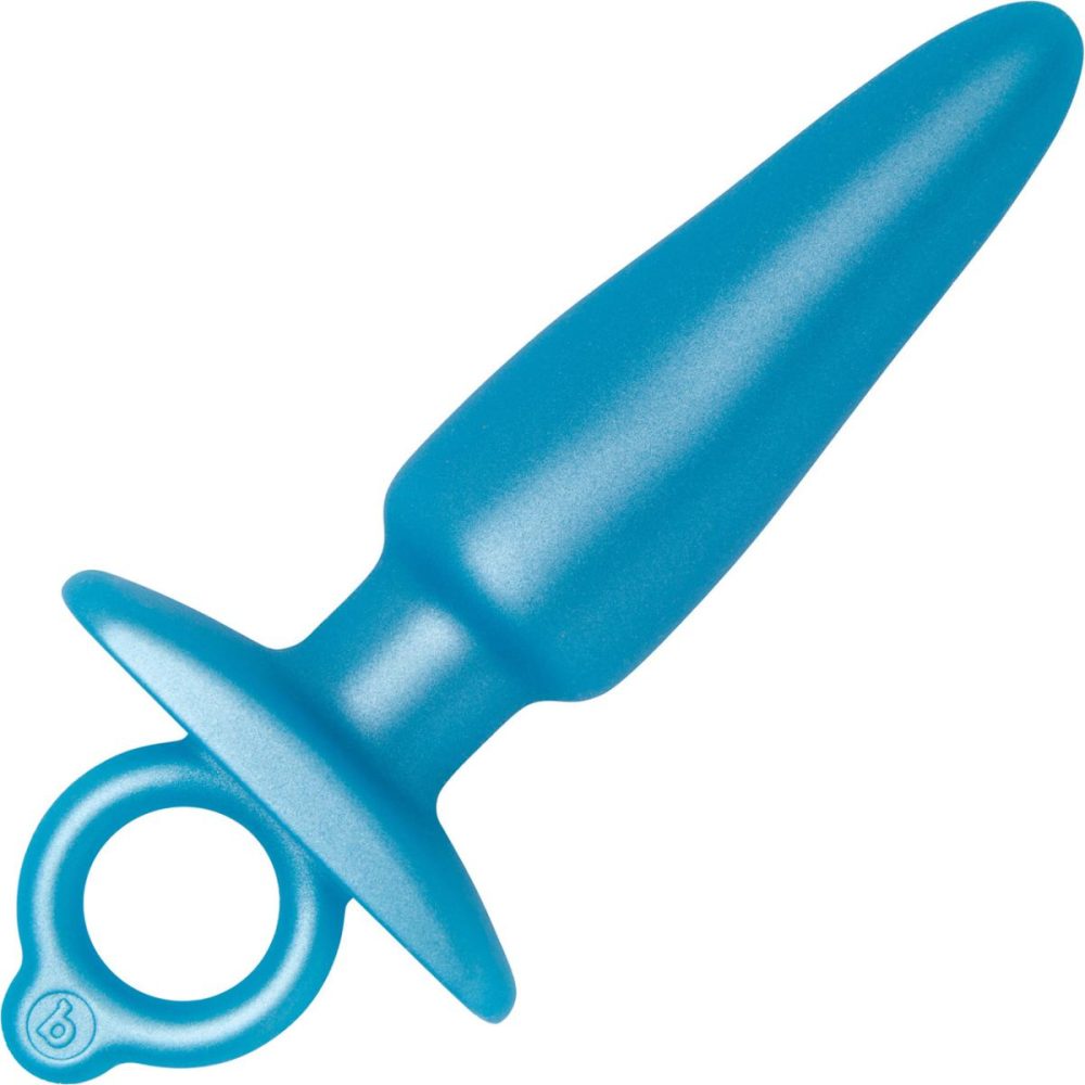 Butt Plugs & Probes | Butties Sleek Tapered Silicone Anal Plug – Blue