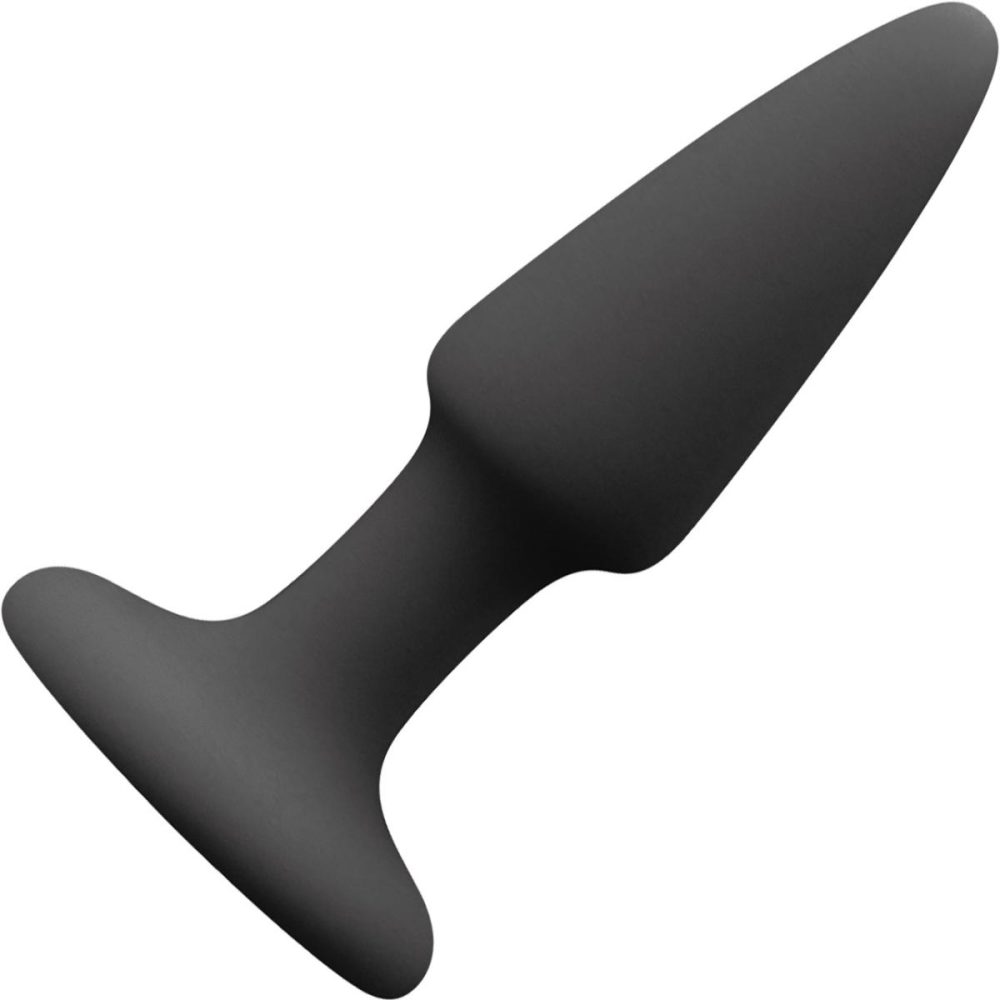 Butt Plugs & Probes | Colours Black Pleasure Plug – Silicone Suction Cup Mini Butt Plug