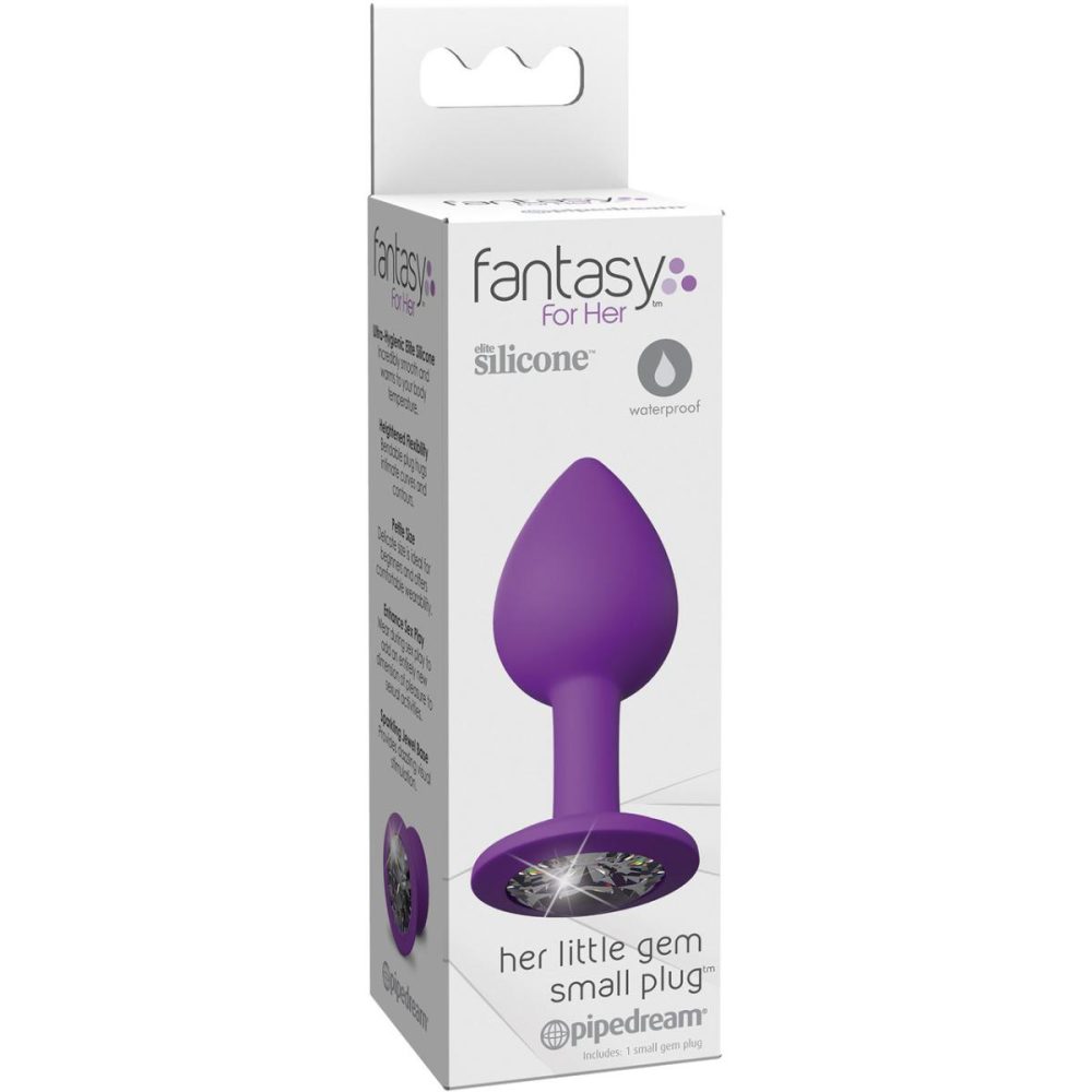 Butt Plugs & Probes | Fantasy For Her – Her Little Gem Silicone Butt Plug – Small