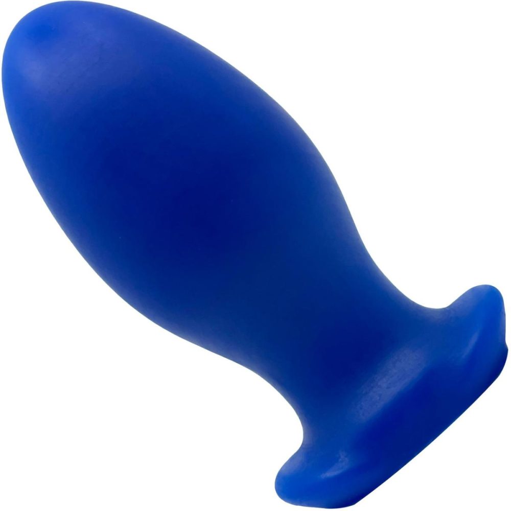 Butt Plugs & Probes | GAPE KEEPER 93 Silicone Butt Plug – Blue Steel