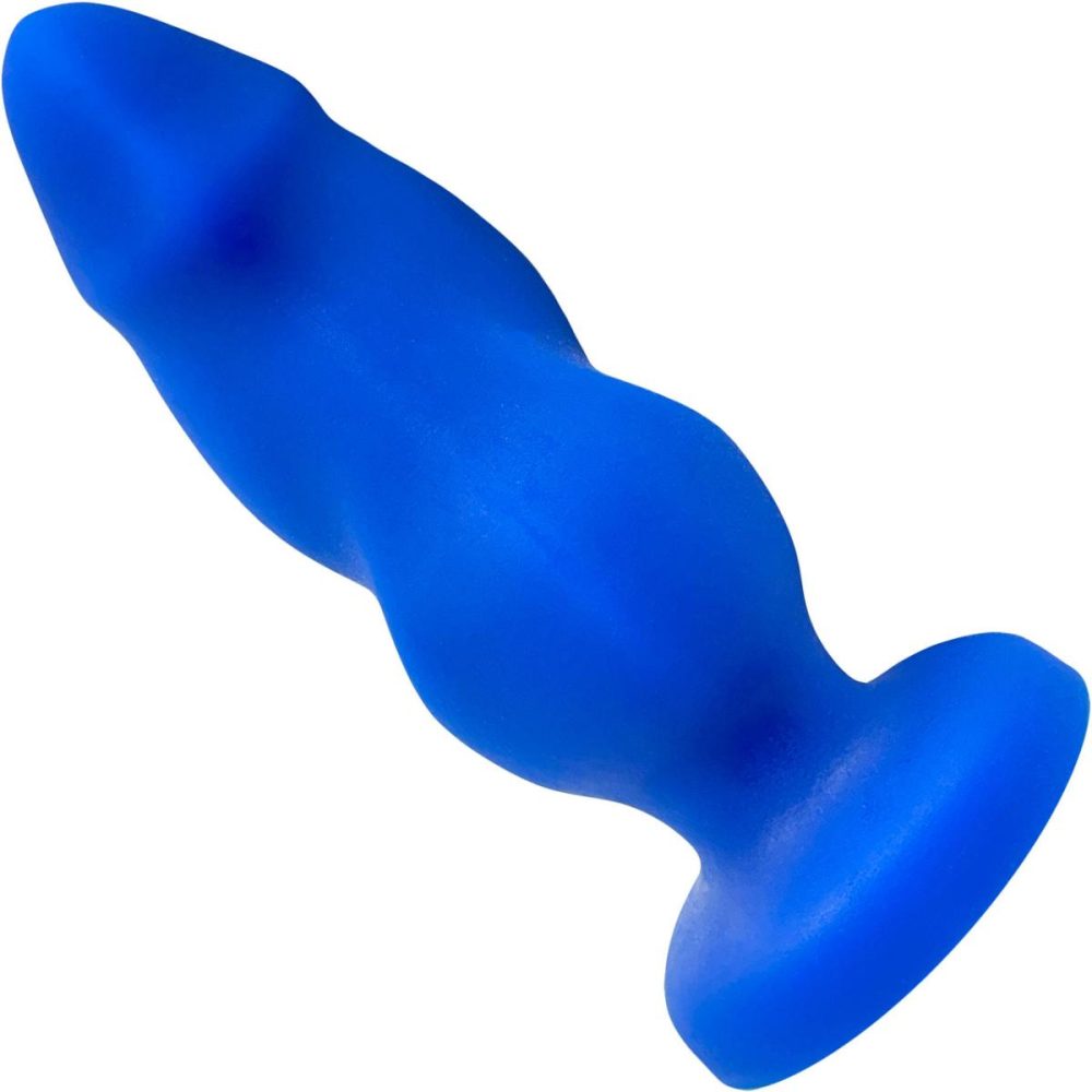 Butt Plugs & Probes | HILT 105 Silicone Butt Plug – Blue Steel