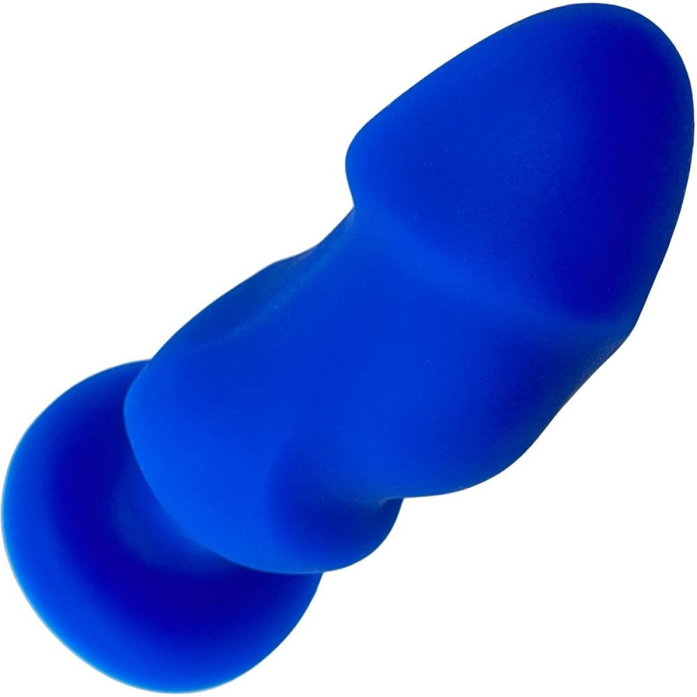 Butt Plugs & Probes | HILT 105 Silicone Butt Plug – Blue Steel