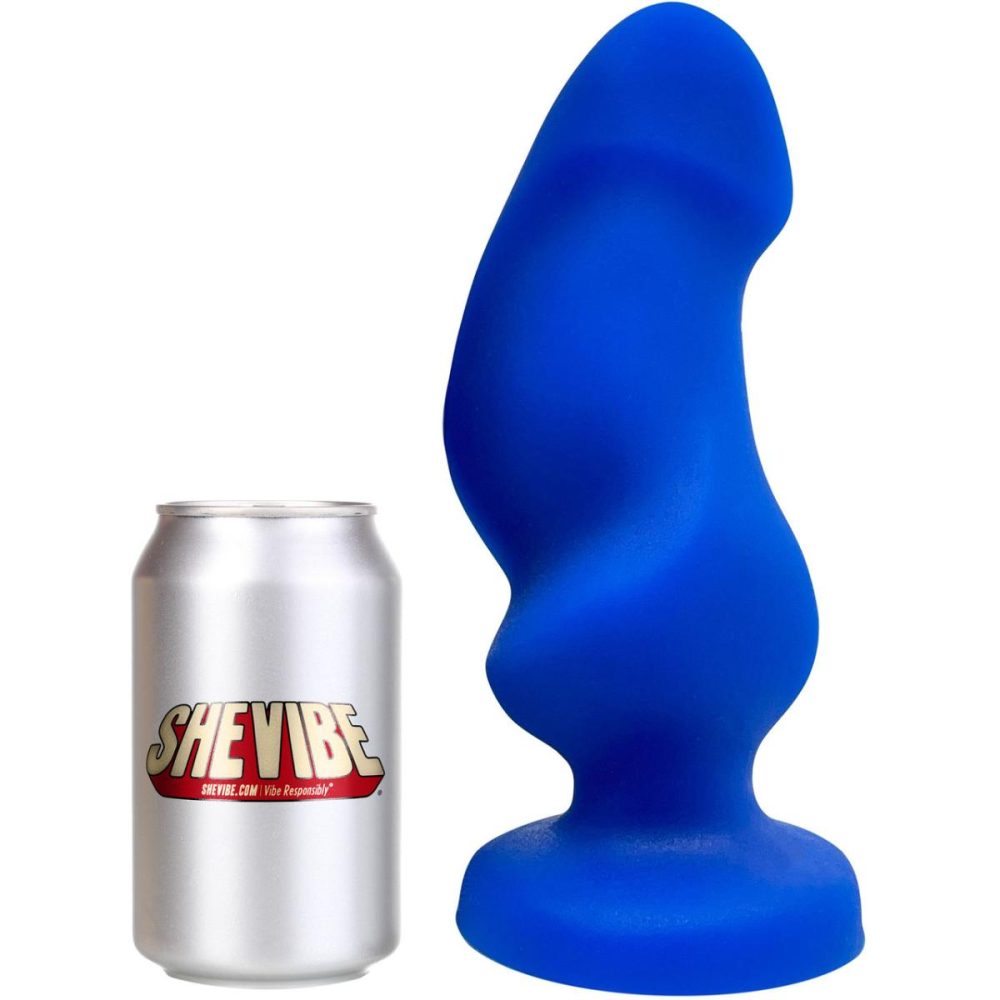 Butt Plugs & Probes | HILT 105 Silicone Butt Plug – Blue Steel