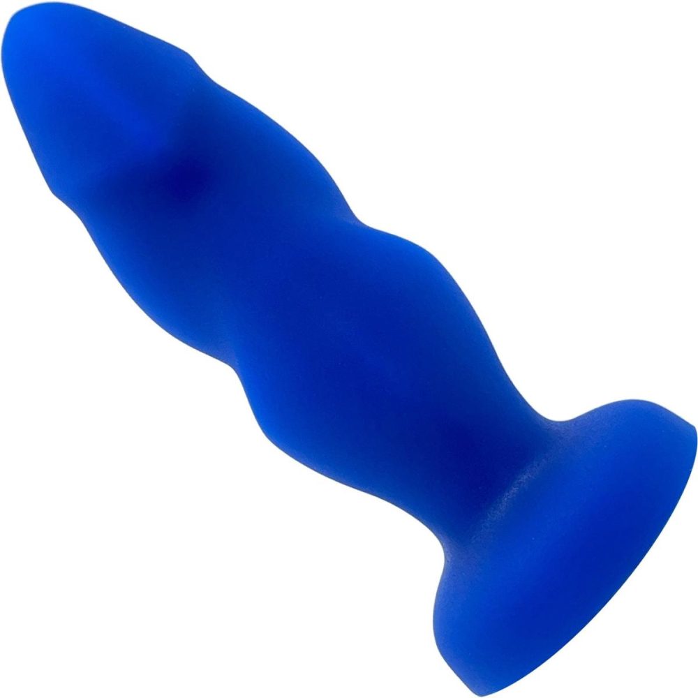 Butt Plugs & Probes | HILT 95 Silicone Butt Plug – Blue Steel