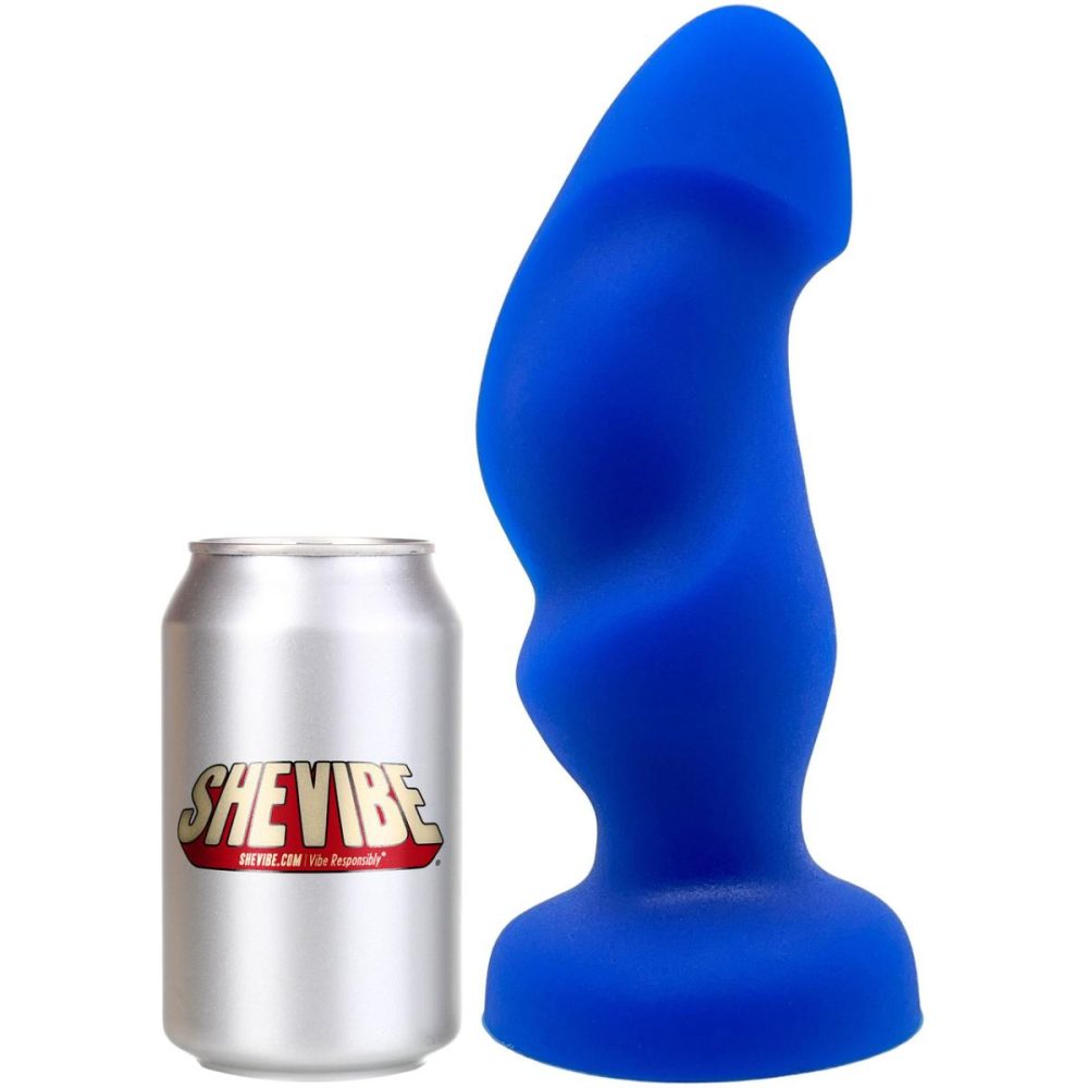 Butt Plugs & Probes | HILT 95 Silicone Butt Plug – Blue Steel