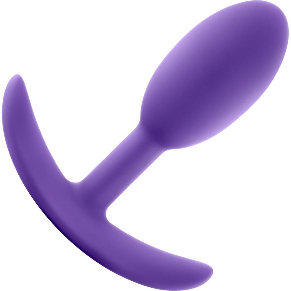 Butt Plugs & Probes | Luxe Wearable Silicone Vibra Slim Butt Plug by – Small, Purple