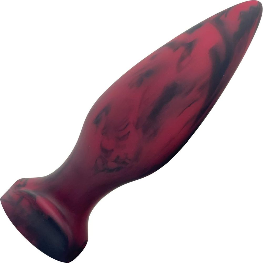 Butt Plugs & Probes | MARE MAKER 85 Silicone Butt Plug – Forge Red