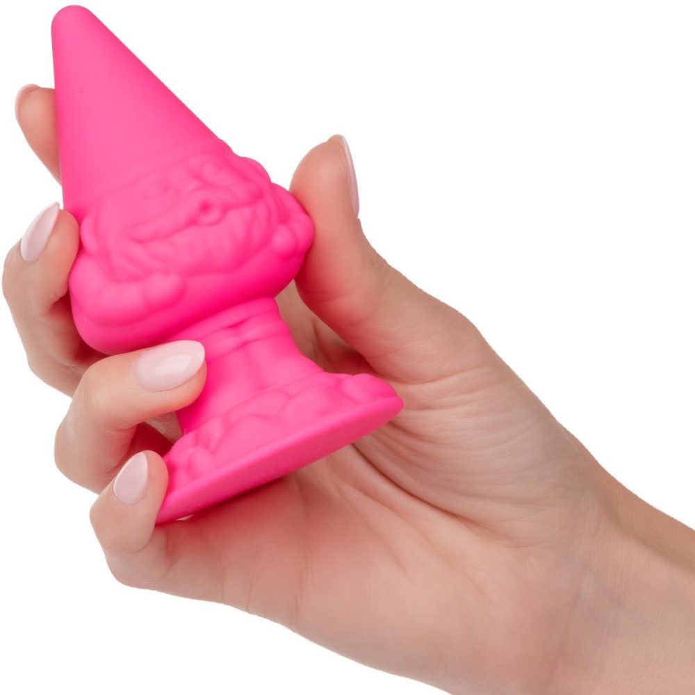 Butt Plugs & Probes | Naughty Bits Anal Gnome Silicone Butt Plug – Pink