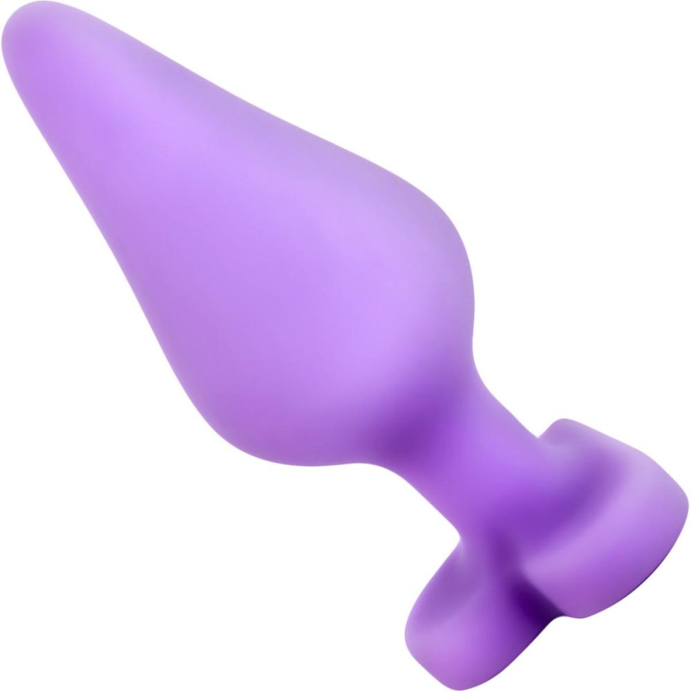 Butt Plugs & Probes | Play With Me Naughtier Candy Heart Silicone Butt Plug – Fuck Me Purple