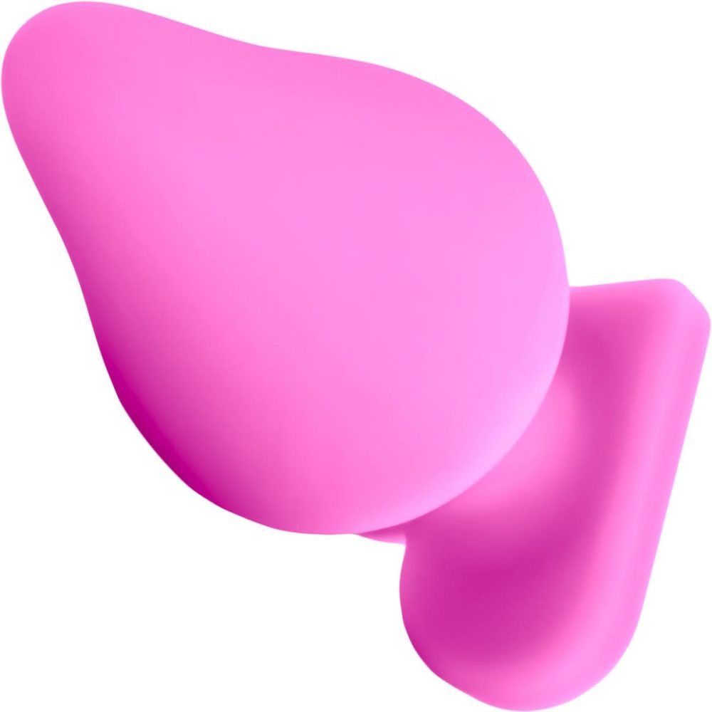 Butt Plugs & Probes | Play With Me Naughtier Candy Heart Silicone Butt Plug – Ride Me Pink