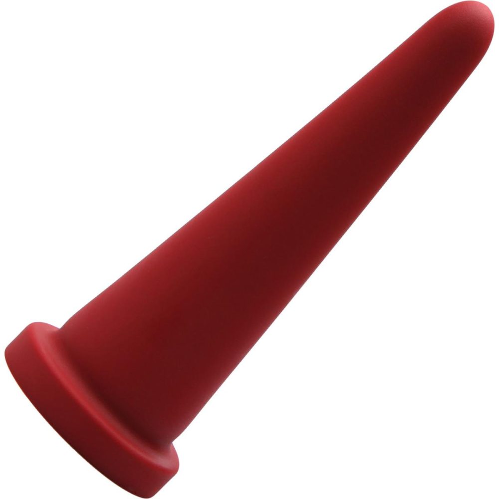 Butt Plugs & Probes | Small Cone Super Sized Silicone Anal Probe XL Toys – Crimson