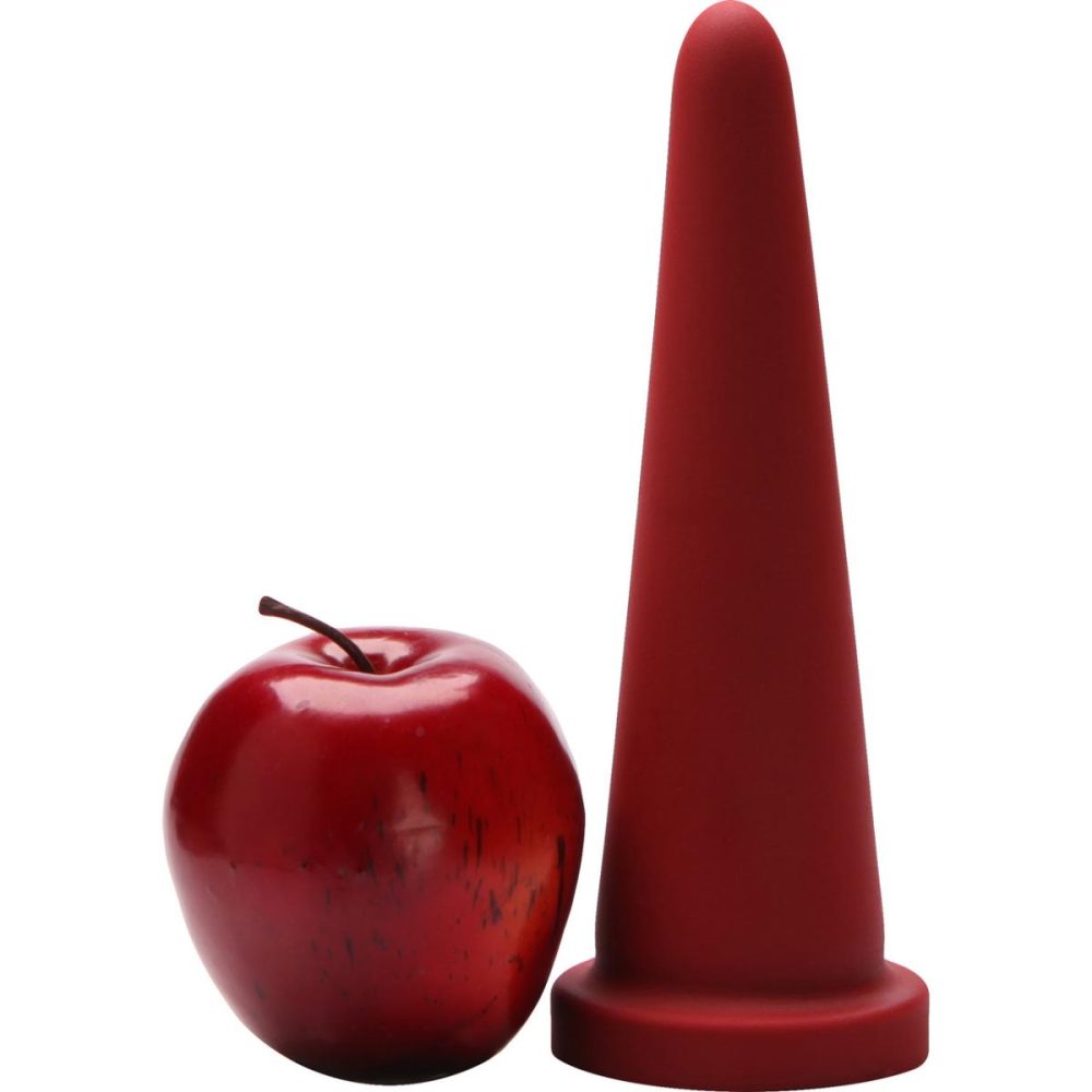 Butt Plugs & Probes | Small Cone Super Sized Silicone Anal Probe XL Toys – Crimson