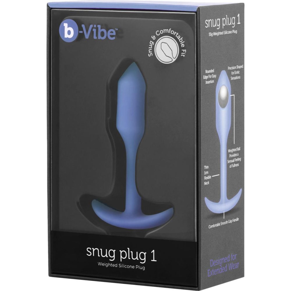 Butt Plugs & Probes | Snug Plug 1 Small Silicone Weighted Butt Plug – Violet