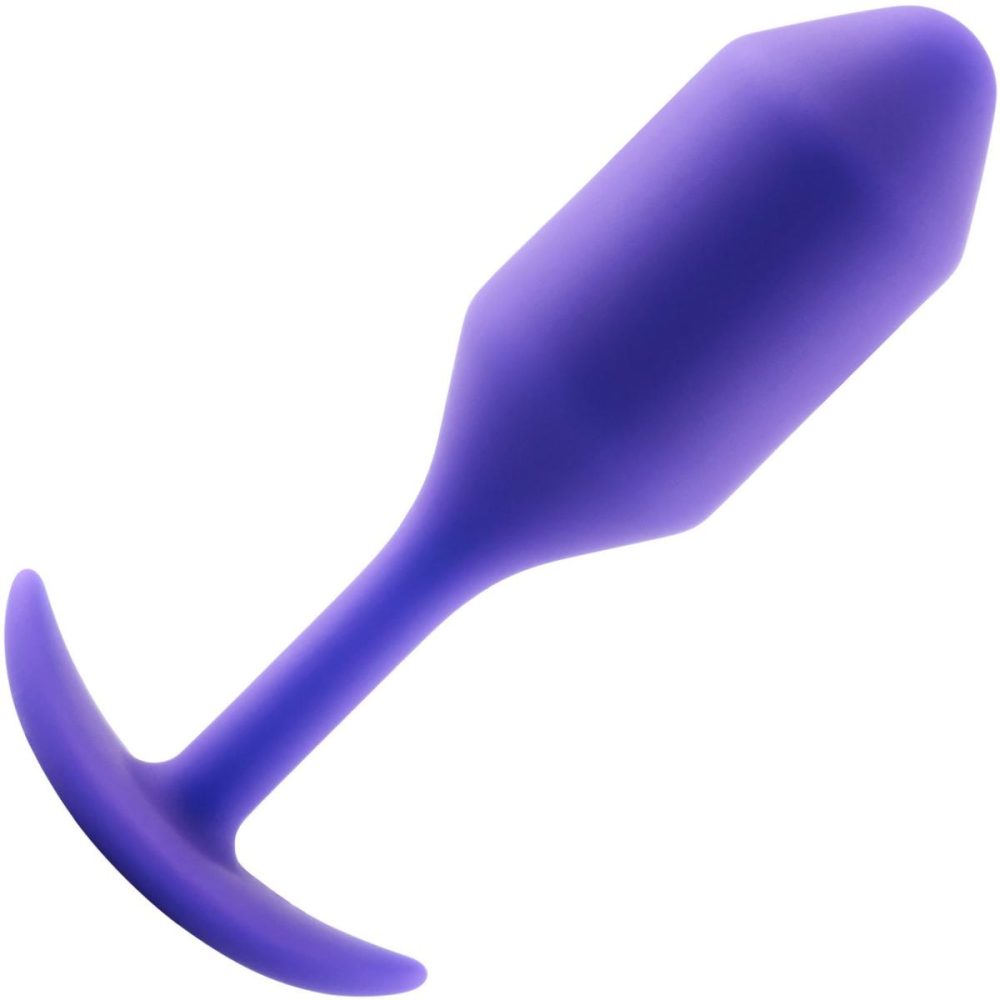 Butt Plugs & Probes | Snug Plug 2 Medium Silicone Weighted Butt Plug – Purple