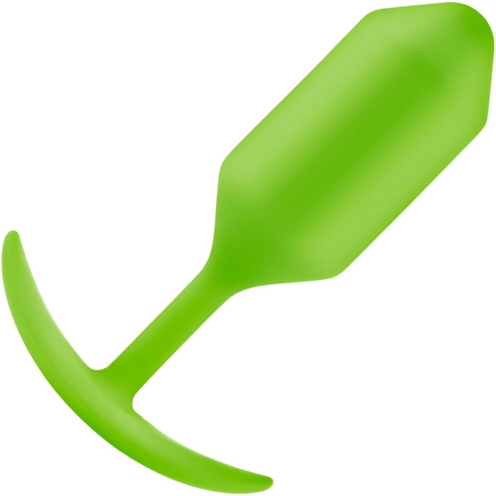 Butt Plugs & Probes | Snug Plug 3 Large Silicone Weighted Butt Plug – Lime