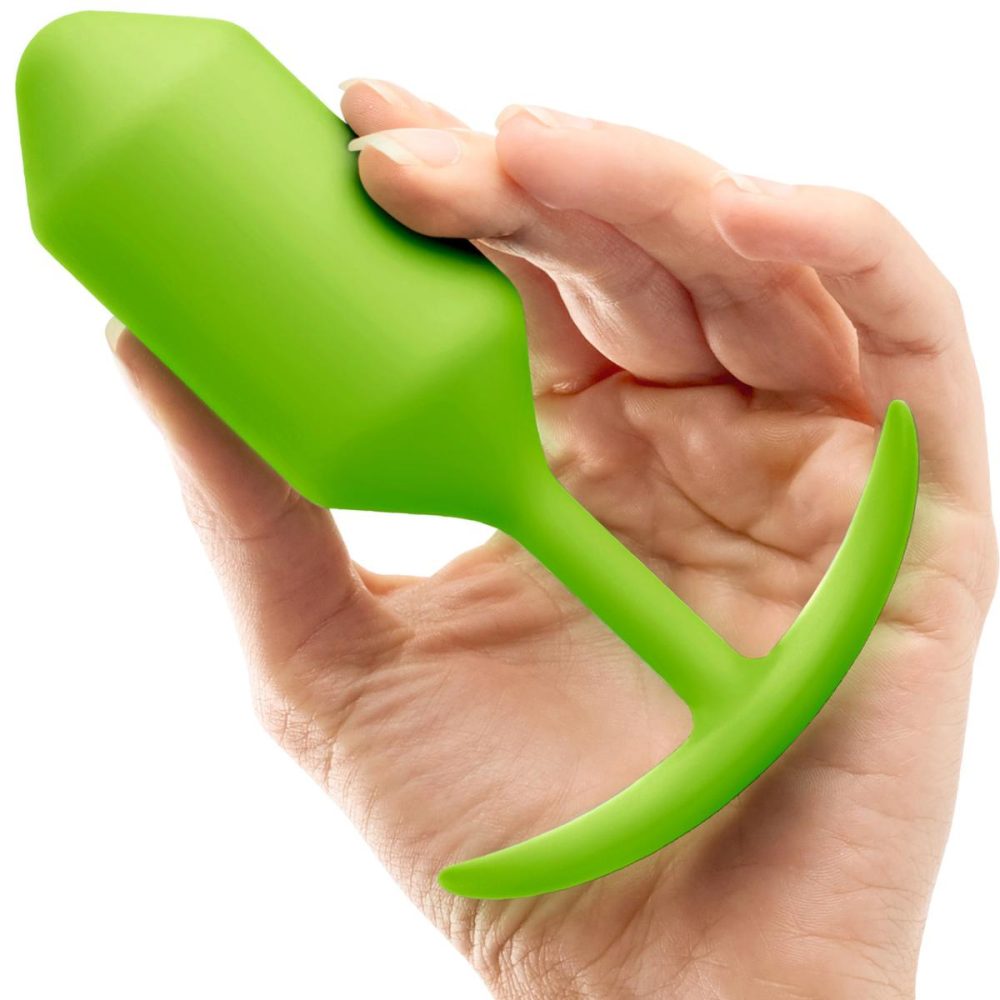 Butt Plugs & Probes | Snug Plug 3 Large Silicone Weighted Butt Plug – Lime