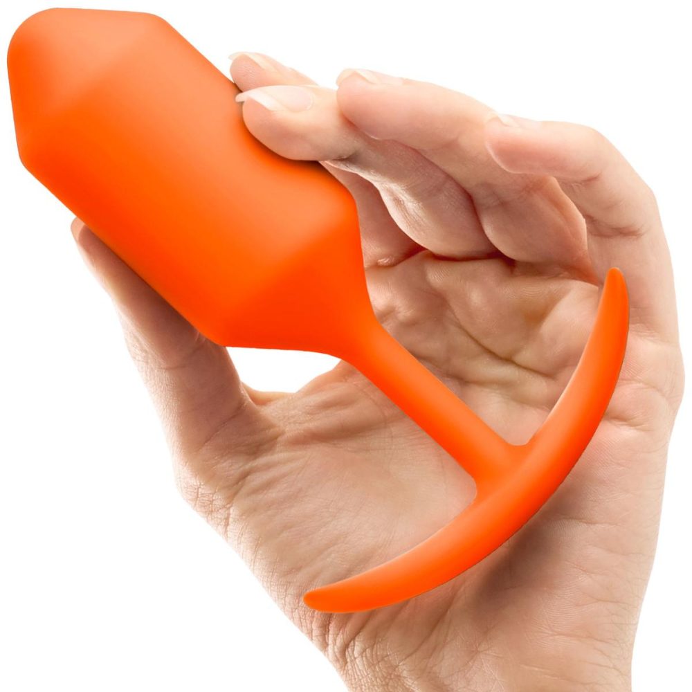 Butt Plugs & Probes | Snug Plug 3 Large Silicone Weighted Butt Plug – Orange