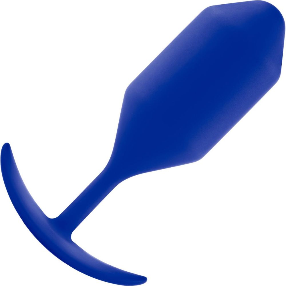 Butt Plugs & Probes | Snug Plug 4 Extra-Large Silicone Weighted Butt Plug – Navy