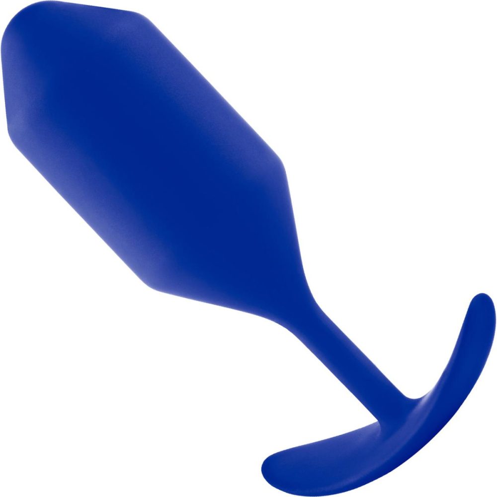 Butt Plugs & Probes | Snug Plug 4 Extra-Large Silicone Weighted Butt Plug – Navy