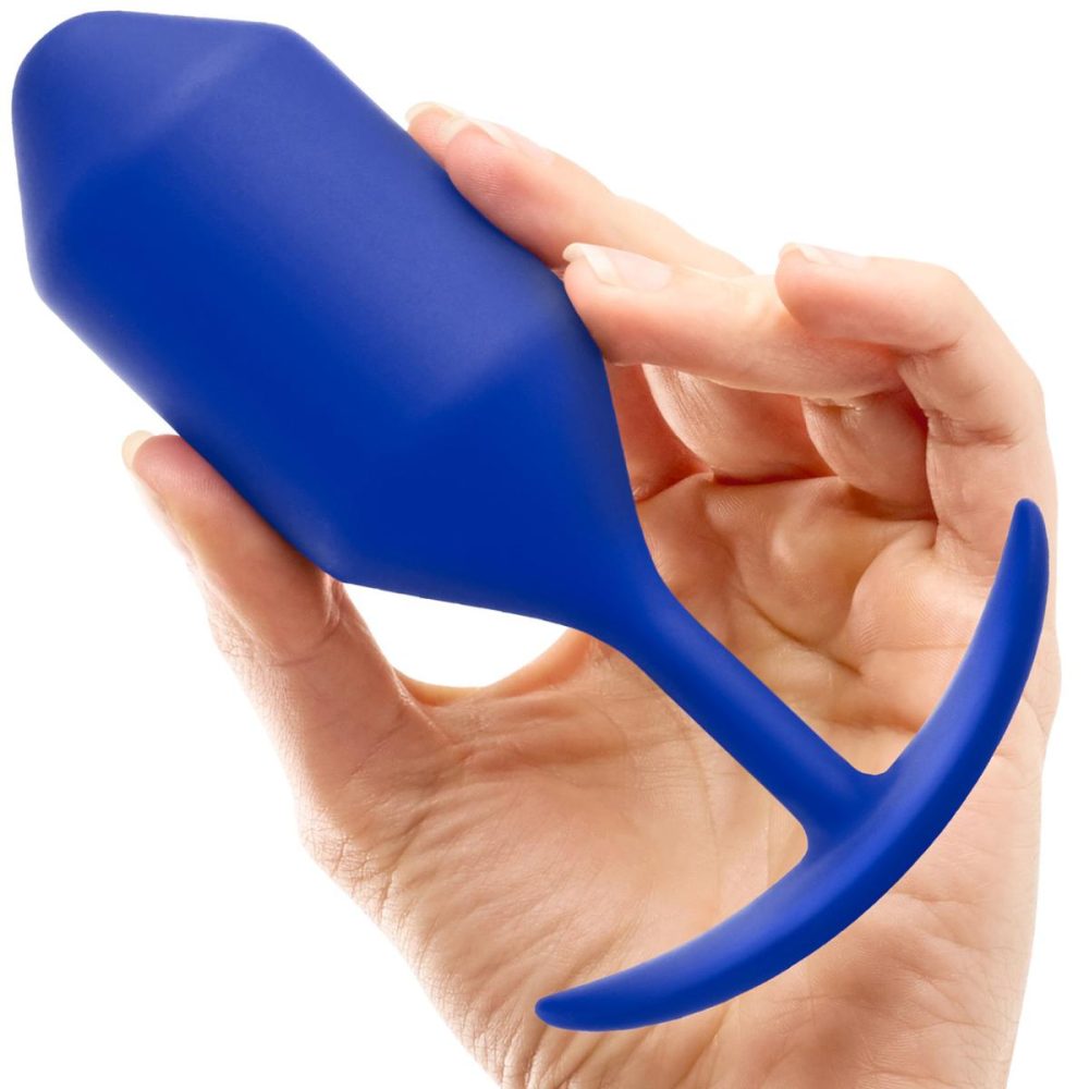 Butt Plugs & Probes | Snug Plug 4 Extra-Large Silicone Weighted Butt Plug – Navy