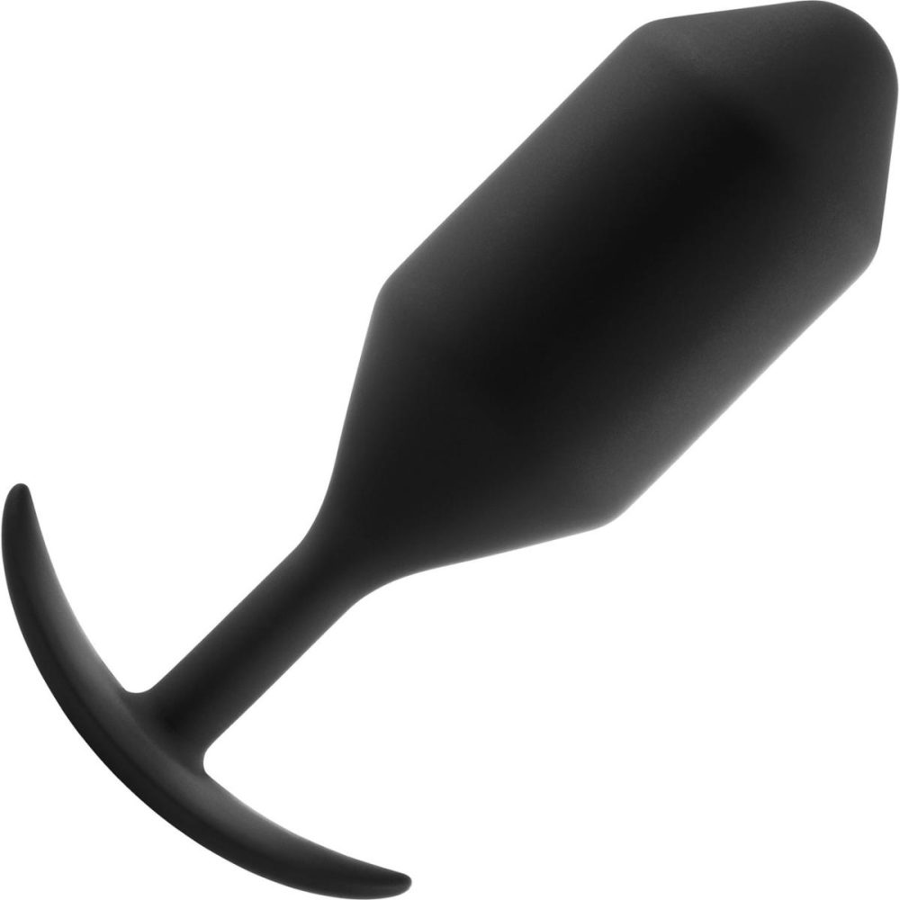 Butt Plugs & Probes | Snug Plug 5 XXL Silicone Weighted Butt Plug – Black