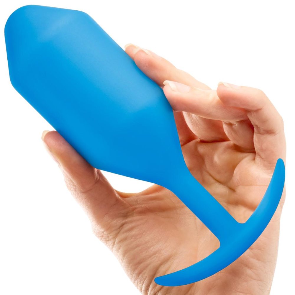 Butt Plugs & Probes | Snug Plug 5 XXL Silicone Weighted Butt Plug – Blue