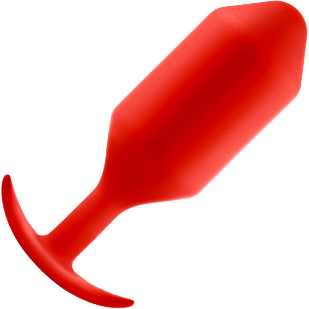 Butt Plugs & Probes | Snug Plug 6 XXXL Silicone Weighted Butt Plug – Red