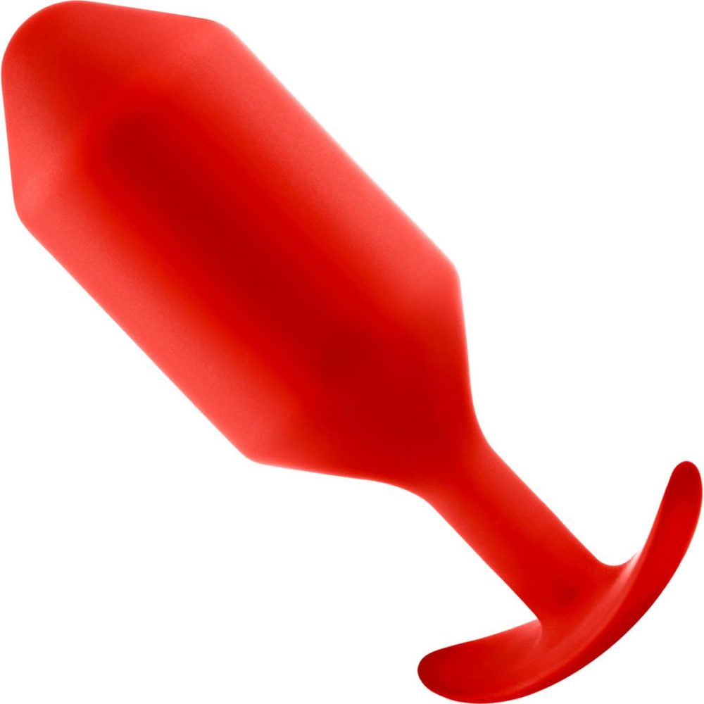 Butt Plugs & Probes | Snug Plug 6 XXXL Silicone Weighted Butt Plug – Red