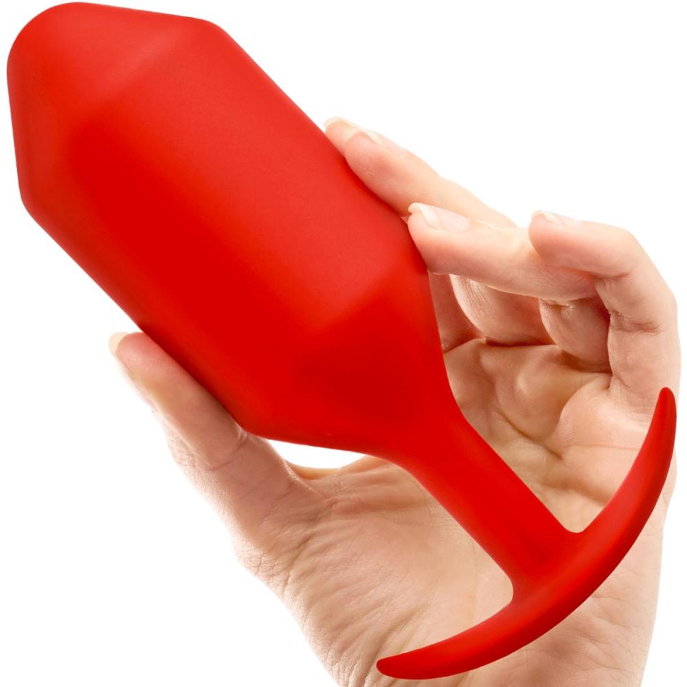 Butt Plugs & Probes | Snug Plug 6 XXXL Silicone Weighted Butt Plug – Red