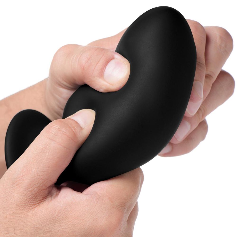 Butt Plugs & Probes | Squeezable Silicone Anal Plug, Large – Black