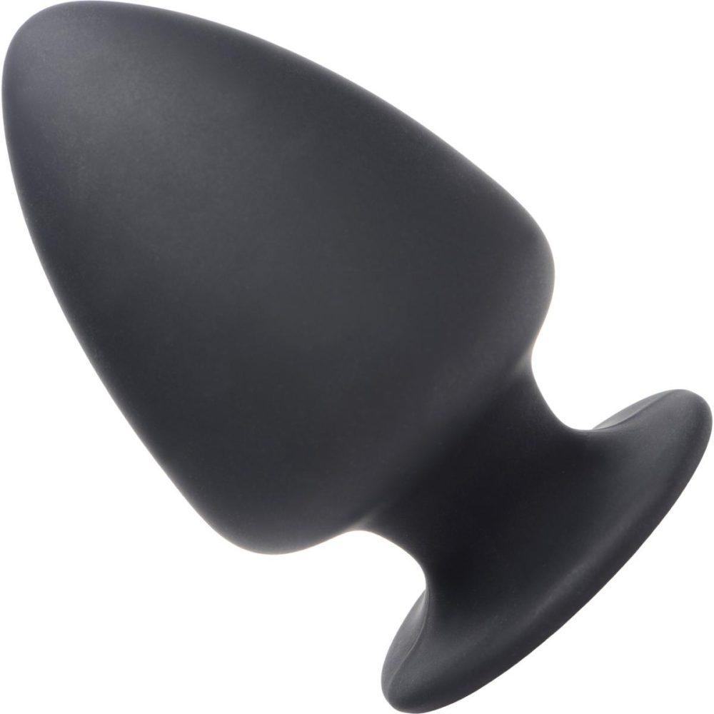 Butt Plugs & Probes | Squeezable Silicone Anal Plug, Small – Black