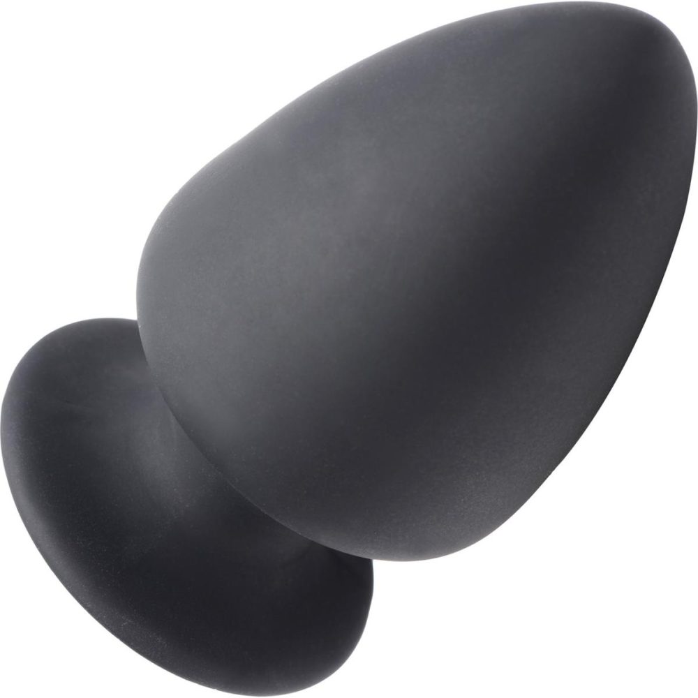 Butt Plugs & Probes | Squeezable Silicone Anal Plug, Small – Black