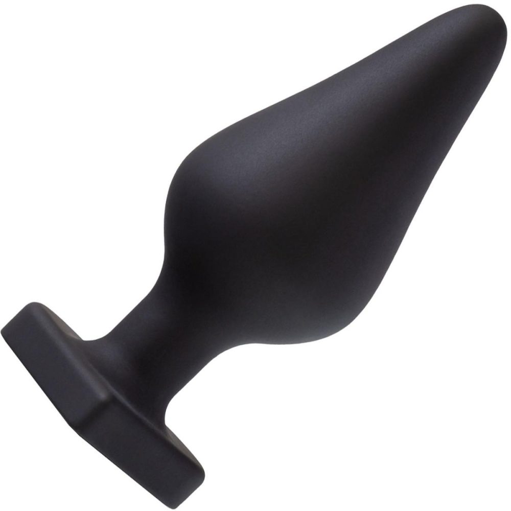 Butt Plugs & Probes | Temptasia Fuck Me Silicone Butt Plug – Black