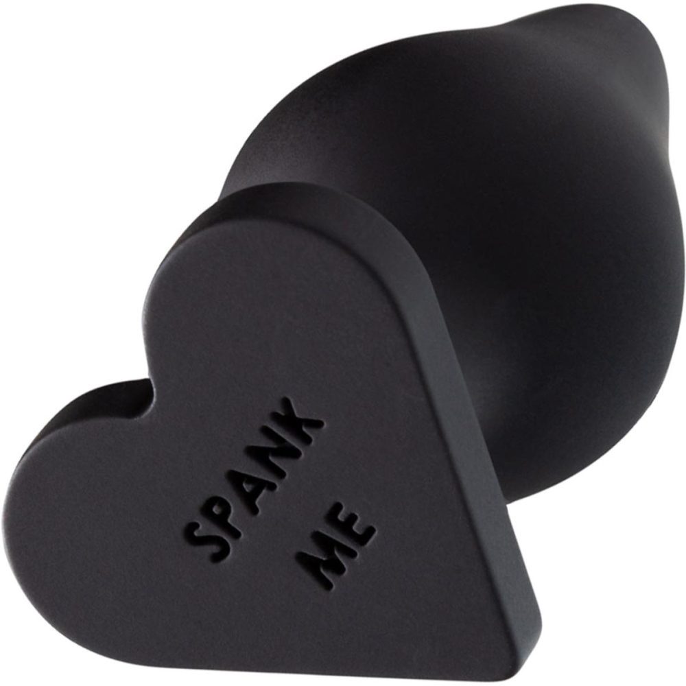 Butt Plugs & Probes | Temptasia Spank Me Silicone Butt Plug – Black