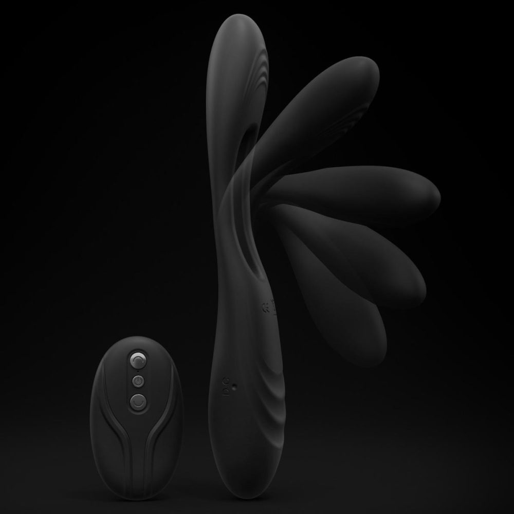 Couples Vibrators | Multi Joy Rechargeable Silicone Ultra Flexible Multi-Function Vibrator With Remote