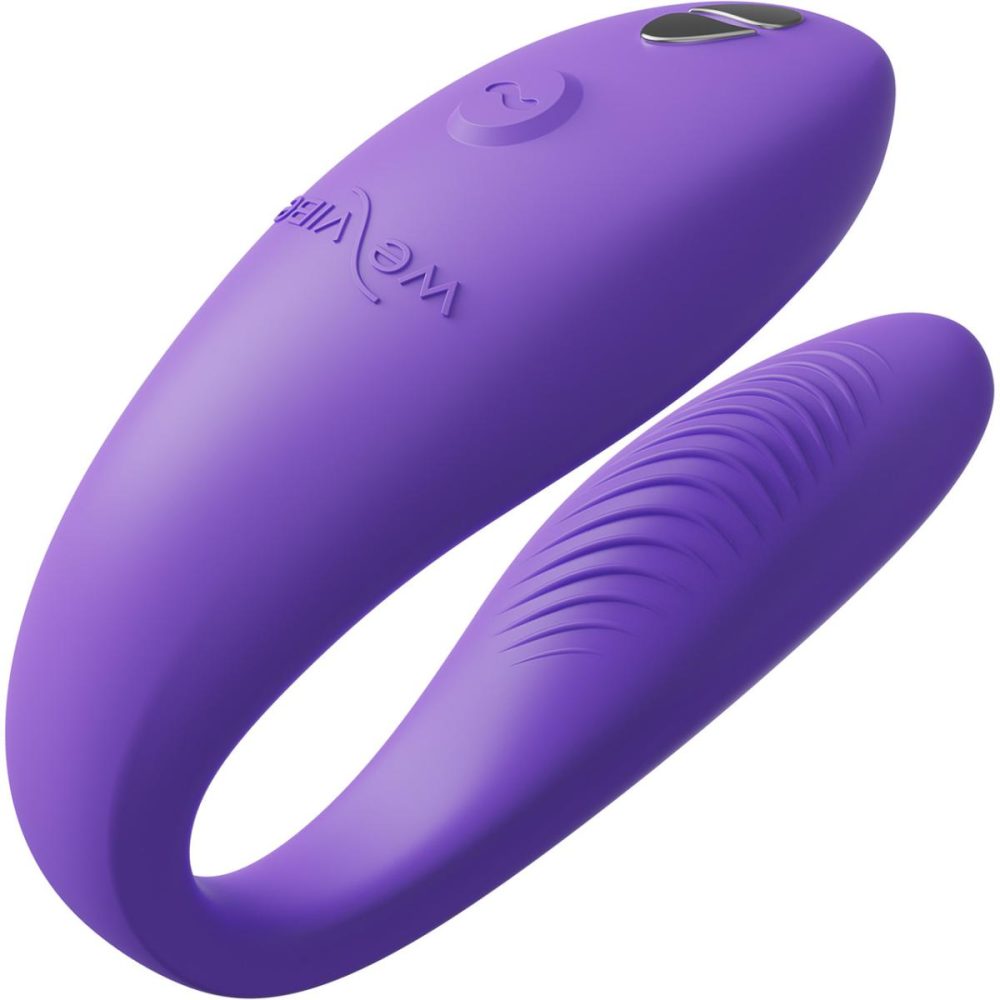 Couples Vibrators | Sync Go App Enabled Waterproof Rechargeable Couples Vibrator – Purple