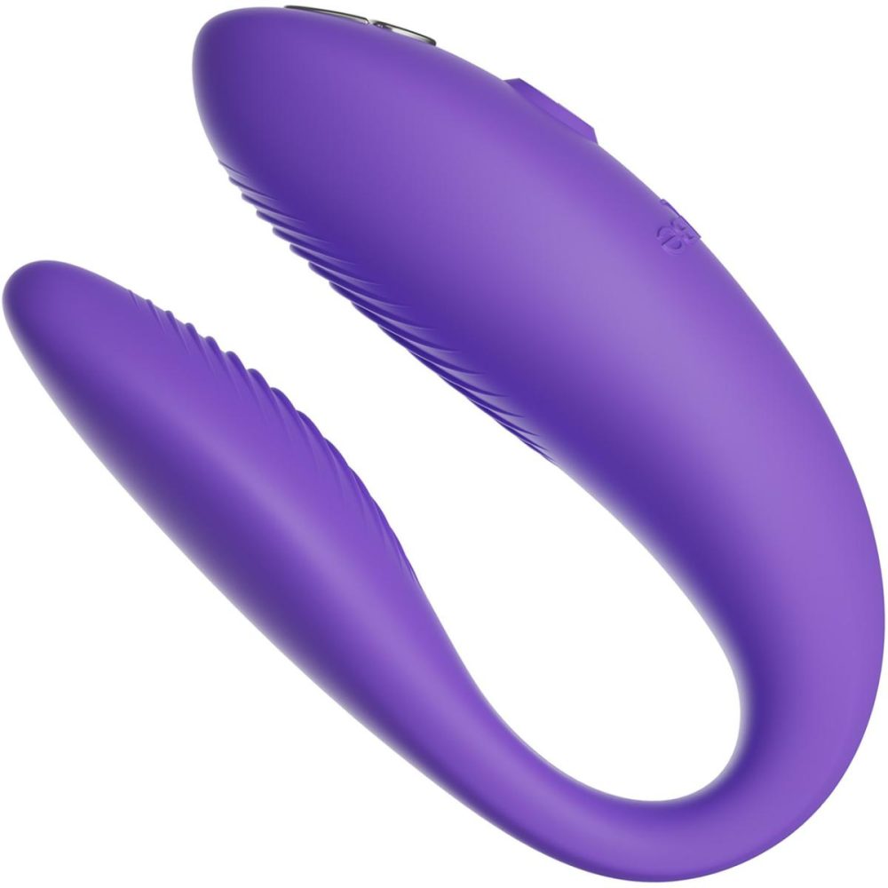 Couples Vibrators | Sync Go App Enabled Waterproof Rechargeable Couples Vibrator – Purple