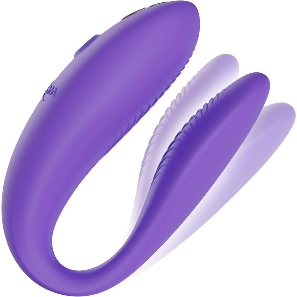 Couples Vibrators | Sync Go App Enabled Waterproof Rechargeable Couples Vibrator – Purple