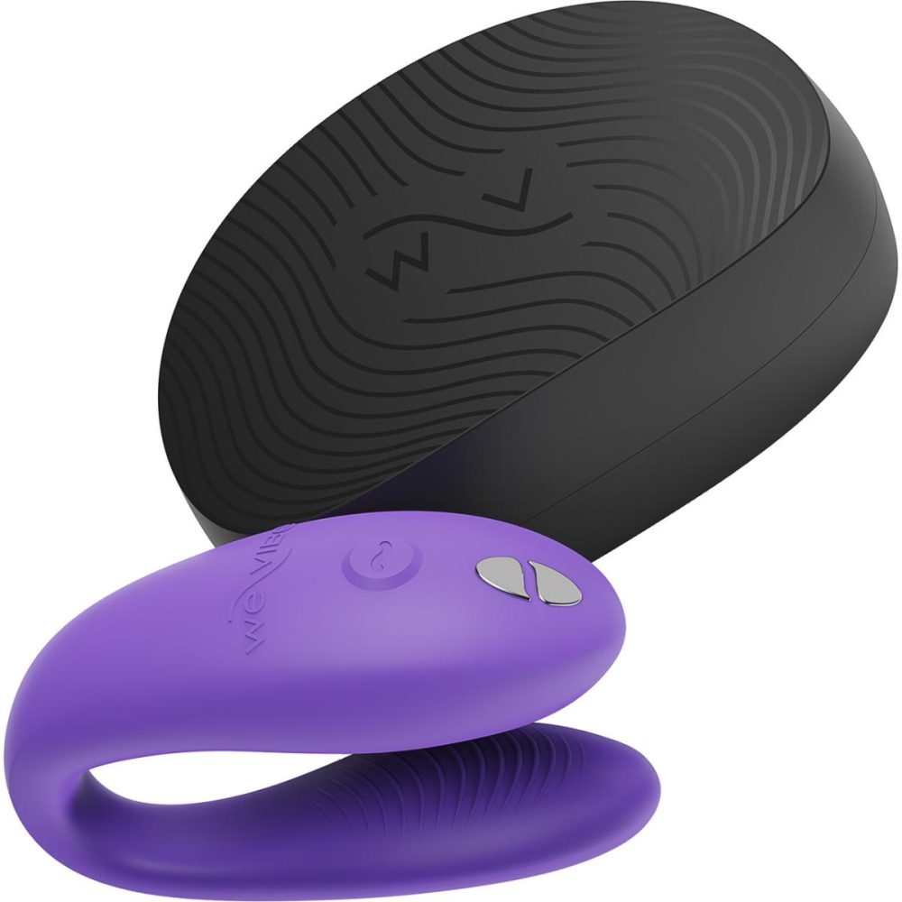 Couples Vibrators | Sync Go App Enabled Waterproof Rechargeable Couples Vibrator – Purple