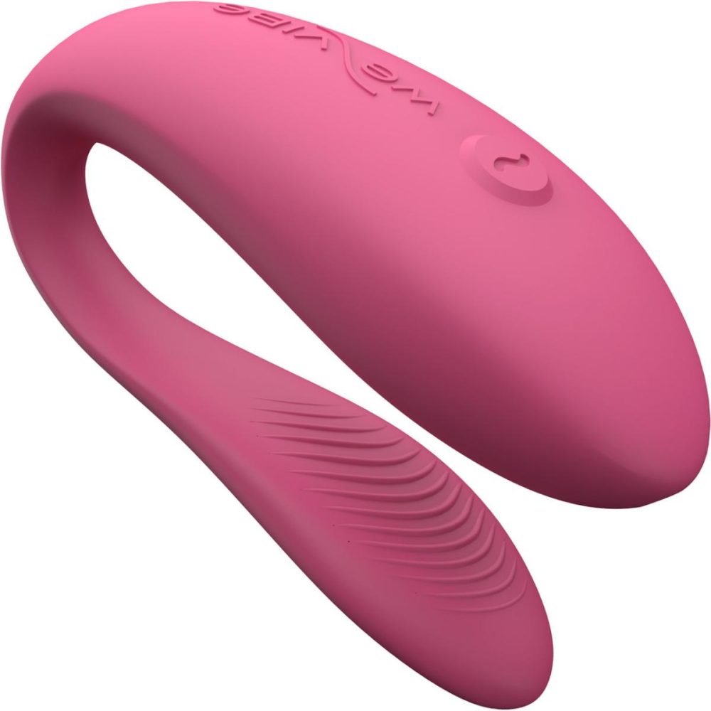 Couples Vibrators | Sync Lite App Controlled Rechargeable Silicone Couples Vibrator – Pink