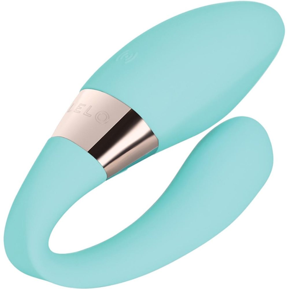 Couples Vibrators | TIANI Harmony Rechargeable Silicone App Enabled Couples Vibrator – Aqua