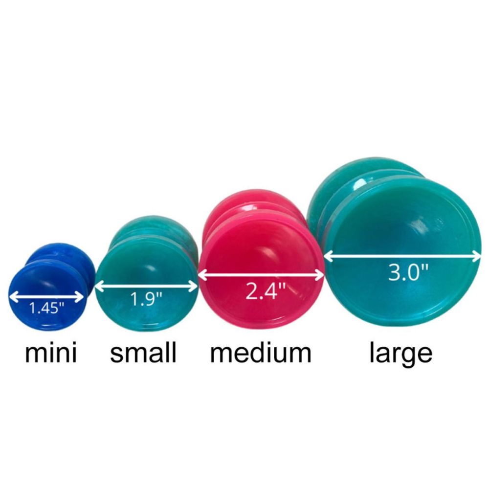 Dildo Accessories | Double Sided Platinum Silicone Suction Cup (Random Color) – Mini