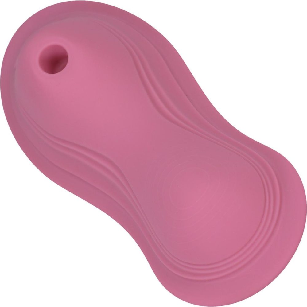 Dildos, Buffers & Grinders | iRide Pleasure Seat Suck Vibrating Grinder Pad With Suction & Remote – Dusty Pink