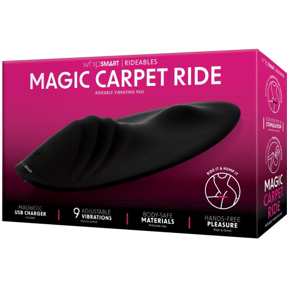 Dildos, Buffers & Grinders | Magic Carpet Ride Rechargeable Silicone Rideable Vibrating Grinder