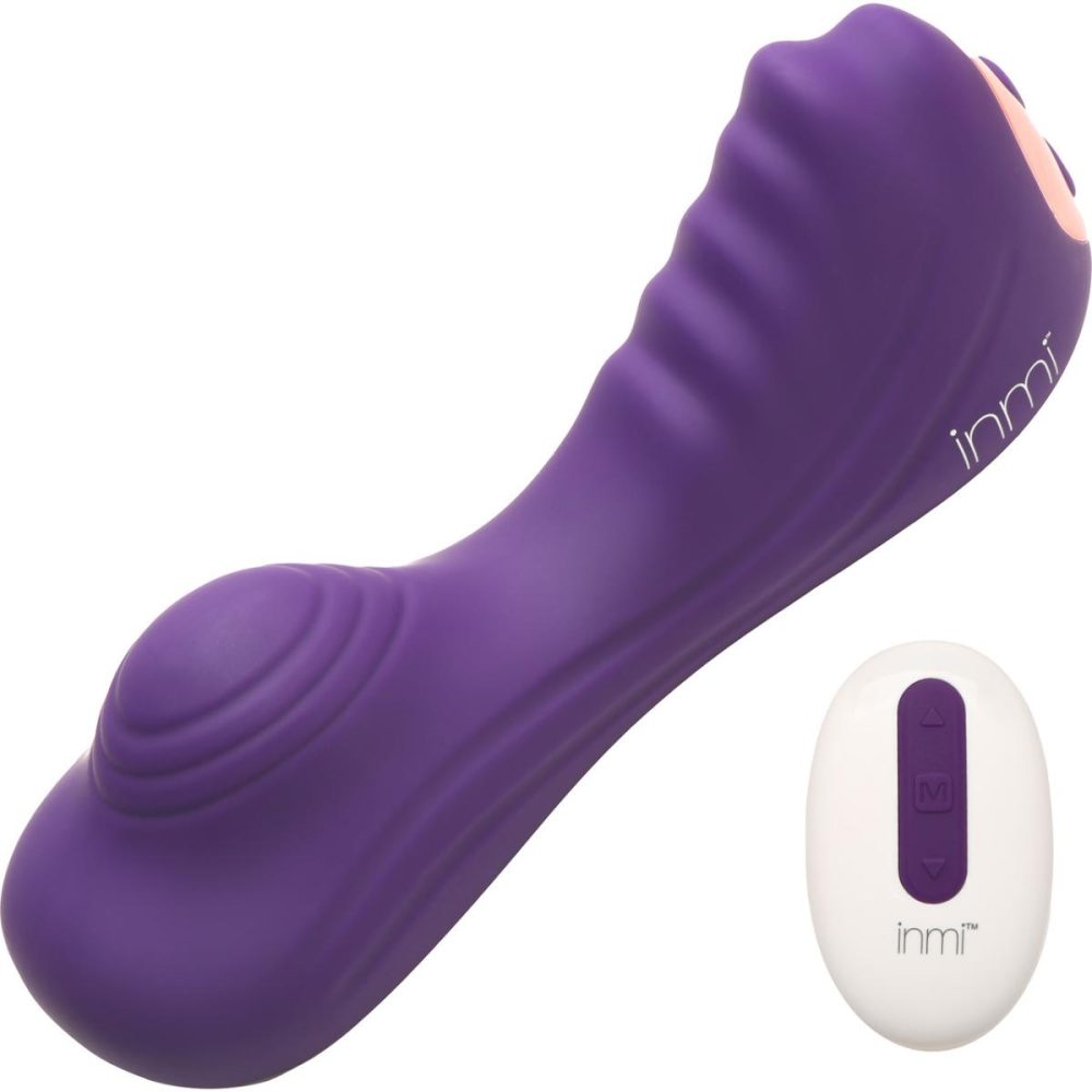 Dildos, Buffers & Grinders | Ride N’ Grind 10X Rechargeable Waterproof Silicone Vibrating Grinder With Remote – Purple