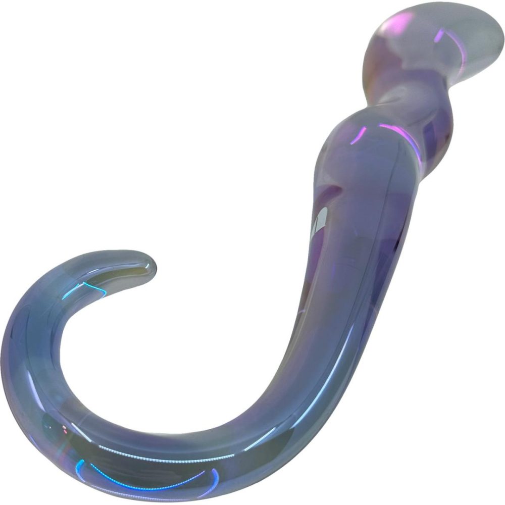 Dildos, Buffers & Grinders | Stellar Glass G-Spot & P-Spot Dildo