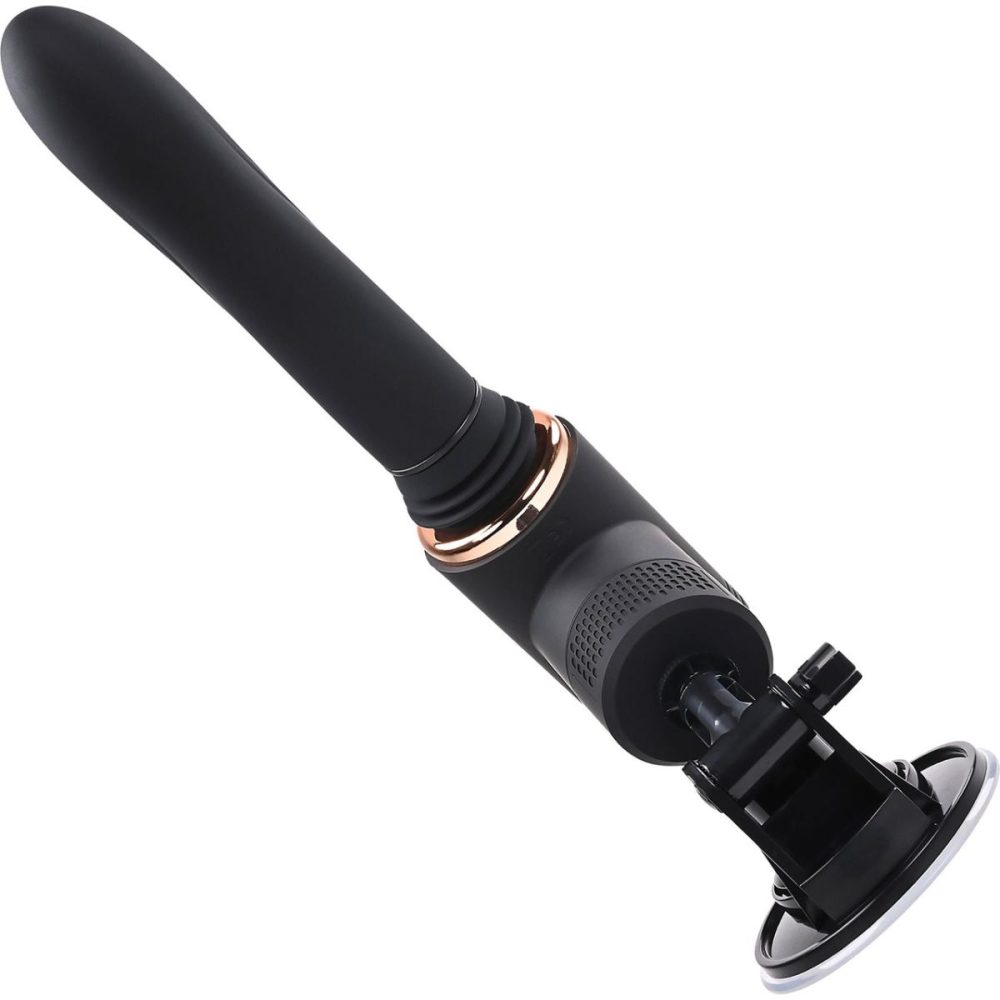 Dildos, Buffers & Grinders | Too Hot To Handle Silicone Thrusting Vibrating Dildo With Suction Cup Stand