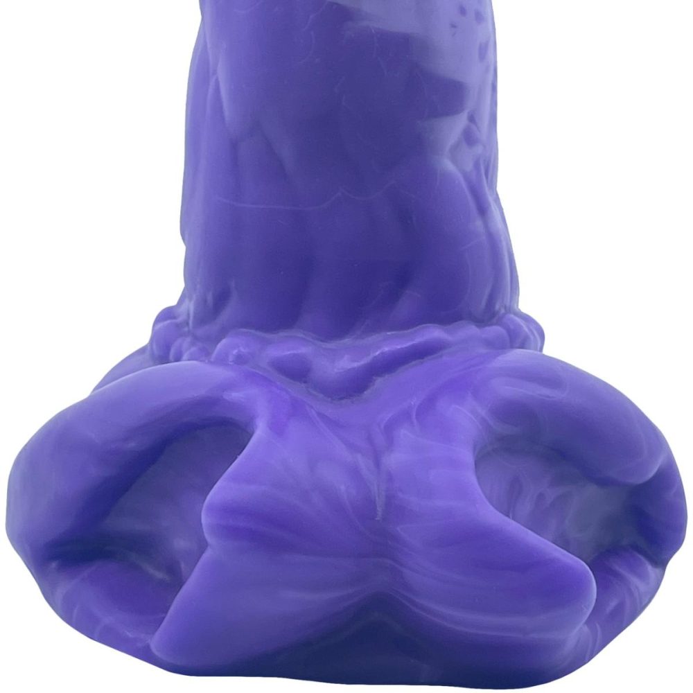 Dildos, Buffers & Grinders | Unicorn Medium 7.3" Silicone Dildo – Amethyst